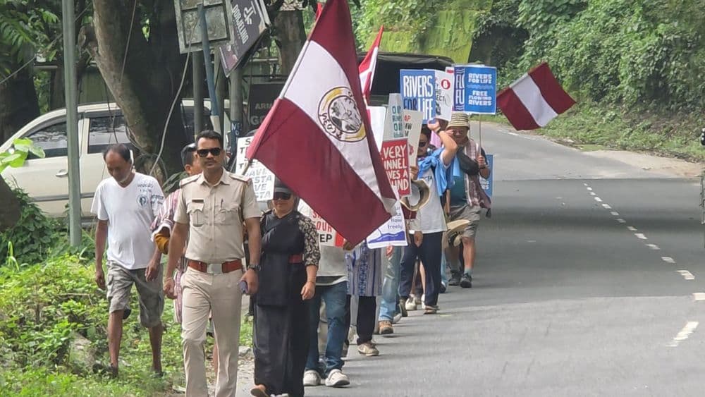 Teesta Matters to Me': Four-Day March Ends Near Triveni with Prayers and Calls for Eco-Protection