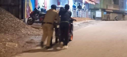 Speeding Bike Hits Three Women Before Crashing On A Parked Vehicle