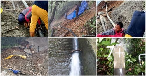 Namchi PHE's Two Smaller Pipelines Restored For Second Time
