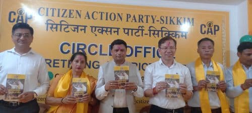 Citizen Action Party (CAP) Sikkim, Inaugurated The Fourth Party Office In Jorethang, Majhigaon
