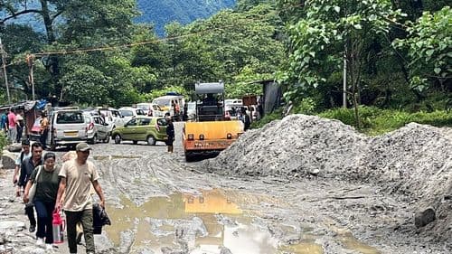 BRO Responds Swiftly To Restore Road Connectivity To North Sikkim