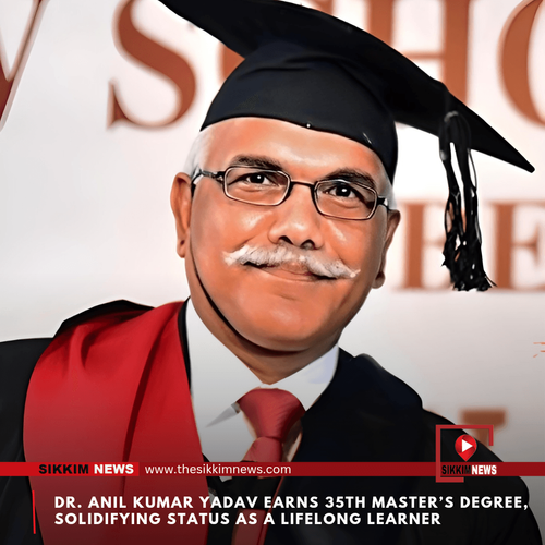 "Dr. Anil Kumar Yadav Achieves 51 Degrees from 25 Universities Across 19 Indian States and UTs"