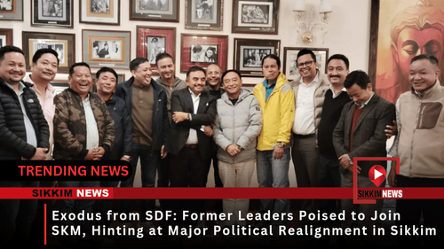 Exodus from SDF: Former Leaders Poised to Join SKM, Hinting at Major Political Realignment in Sikkim
