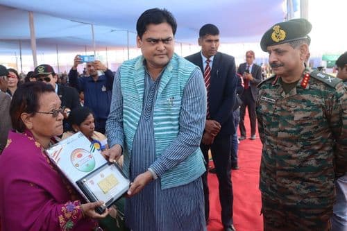 Indian Army Organizes Veteran Rally at Bengdubi Military Station