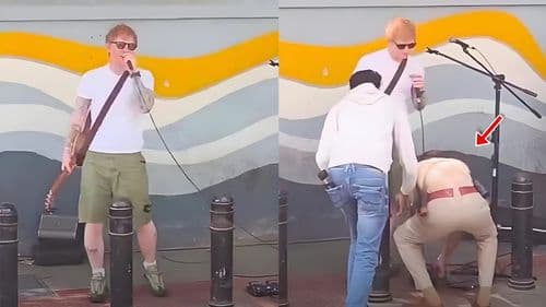 Ed Sheeran’s Bengaluru Street Performance Cut Short; Speculation Grows Over Sikkim Concert