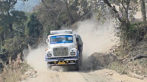 Rangpo–Rorathang Road in Dilapidated Condition, Locals and Commuters Facing Hardship