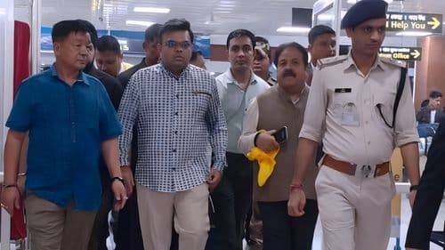 ICC Chairman Jay Shah Arrives in Bagdogra, Preparations Intensify for Indoor Cricket Academy Inauguration Ahead of Sikkim Visit
